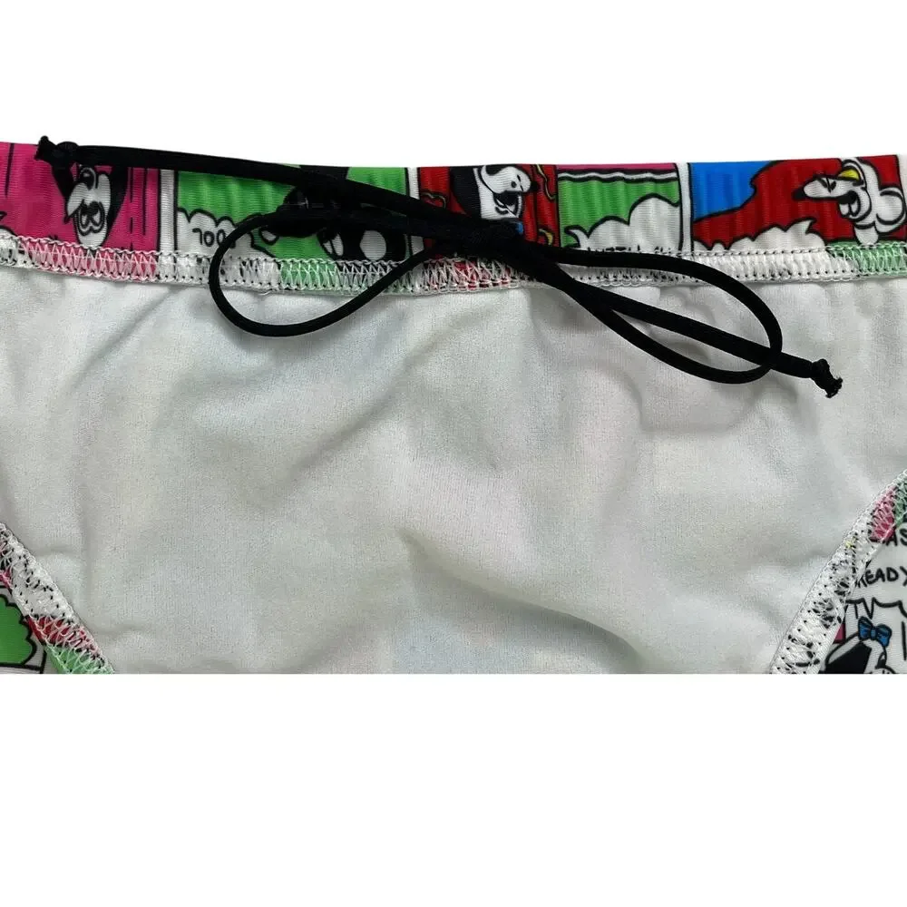 4-97 MOSCHINO x JEREMY SCOTT Men's NWT Speedo Comics Swimsuit L/US34/EU50
